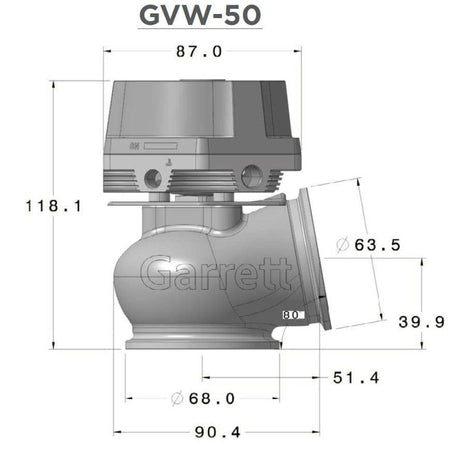 Garrett GVW Wastegate Kit - 40/45/50mm - Red/Blue/Black/Silver - [variant sku] - RZCrewGarage