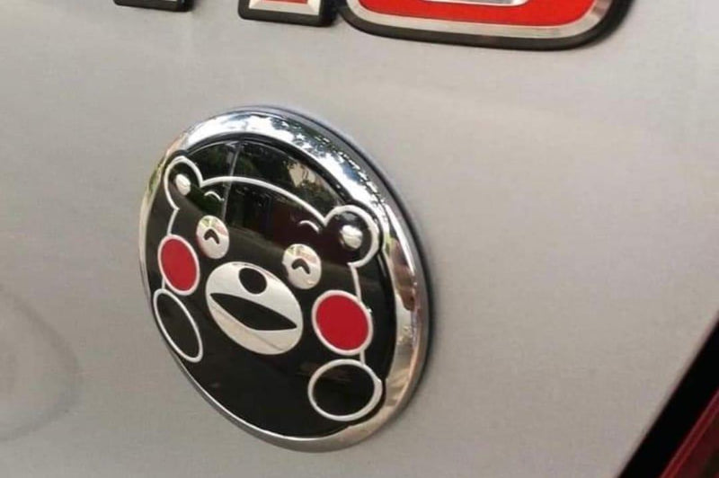 Genuine Honda Parts - Kumamon Emblem - 86201-GFL-Y80 - Rzcrew Garage