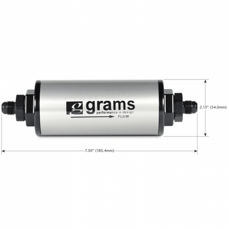 Grams Performance 100 Micron -6AN Fuel Filter-G60-99-0106 - Rzcrewgarage
