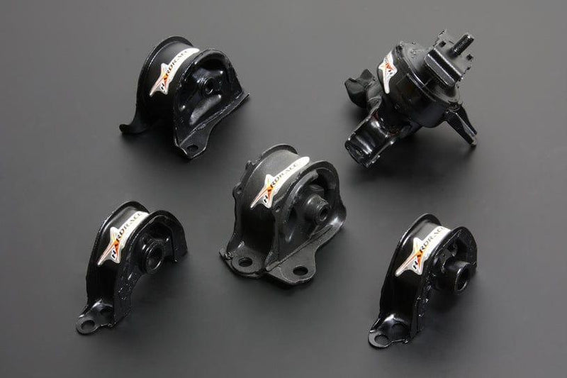 Hardrace - Harden Street Engine Mount 5 Pieces Set (AT/MT) - Honda - Civic EK4/EK9 - 7568