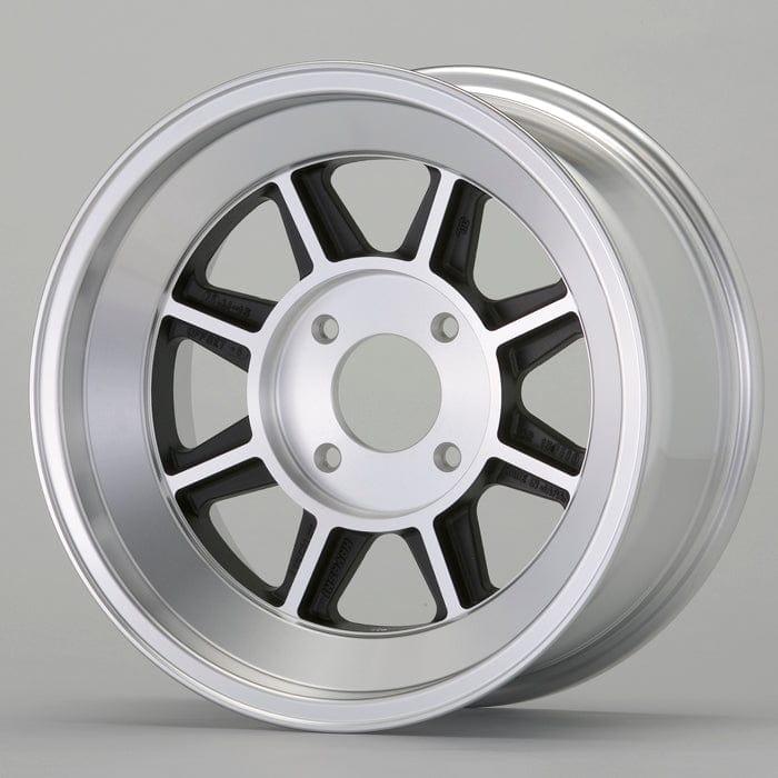 Hayashi Racing Type CR - 15x8.5J - 4x100 - ET: -6 (Silver) - 4x100 - Type CR158.5-64x100-S