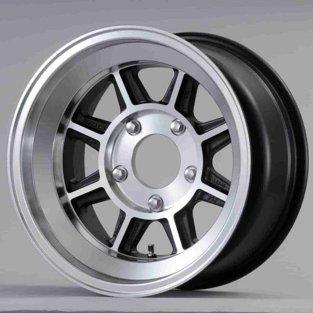 Hayashi Racing Type ST-D - 16x9.5J - 5x139.7 - ET: -20 (Silver) - 5x139-7 - Type ST-D169.5-205x139.7-S
