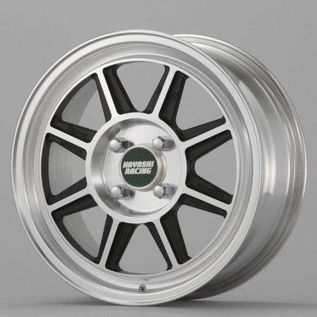 Hayashi Racing Type STF - 15x7J - 4x100 - ET: 30 (Silver) - 4x100 - Type STF157304x100-S