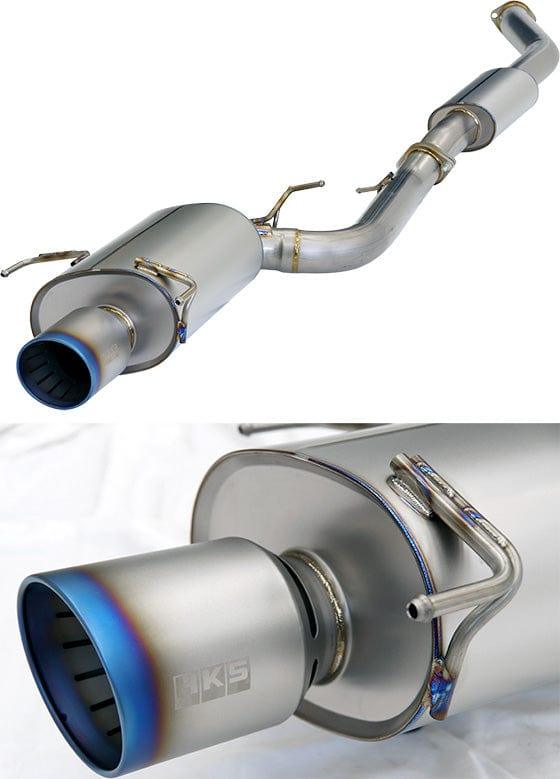 HKS Super Turbo Muffler Ti Exhaust System - Nissan - Skyline GT-R BNR34 - 31029-AN009