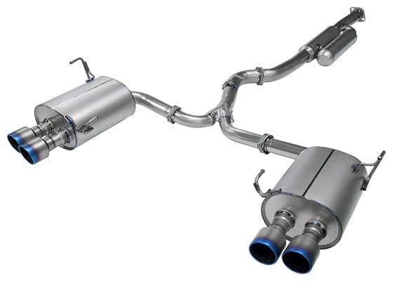 HKS Super Turbo Muffler Ti Exhaust System - Subaru - WRX STi VAB - 31029-AF013V