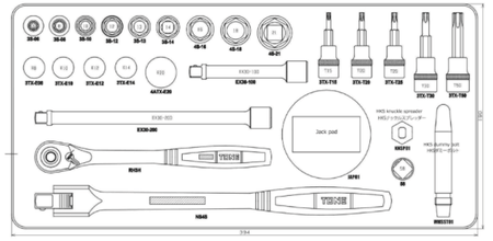 HKS x Tone Tool Set - Toyota GR Supra - [variant sku] - RZCrewGarage
