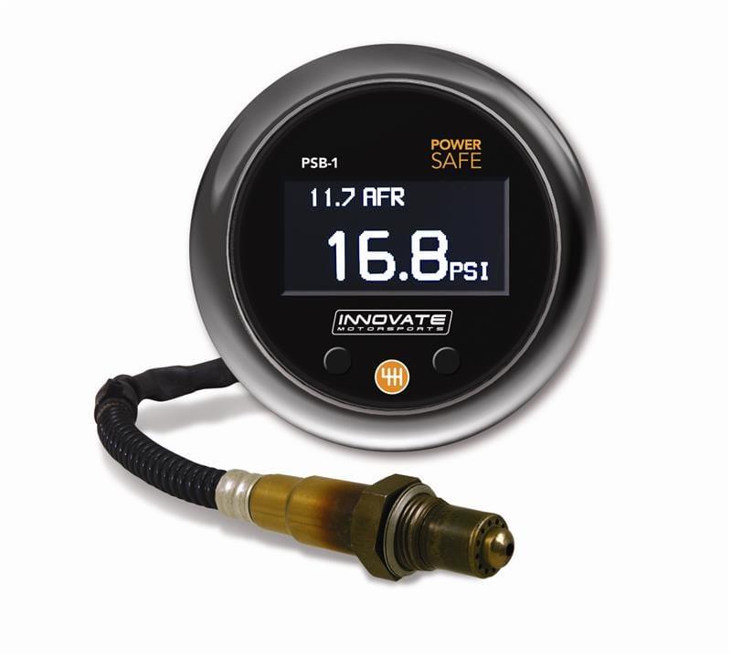 Innovate Motorsports PSB-1 PowerSafe Boost & Wideband O2 Gauge Kit - 52 mm - 3 Bar-3892 - RZCrewGarage