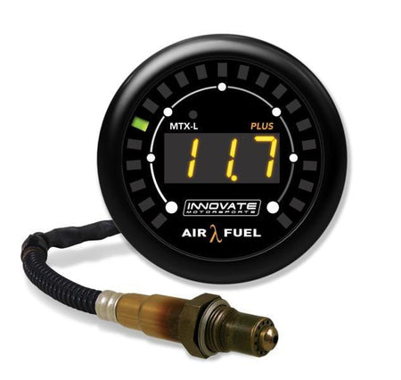 Innovate Motorsports MTX-L PLUS Digital Air Fuel Ratio Gauge - 52 mm-3918 - RZCrewGarage