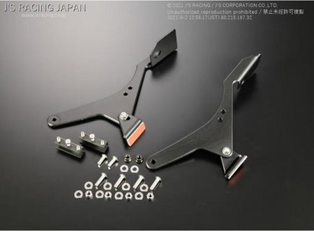 Js Racing - 3D GT-WING Low Mount - Honda - Fit-Jazz GE6/GE7/GE8/GE9 - Default Title DGW-F3-LMS - Rzcrew Garage