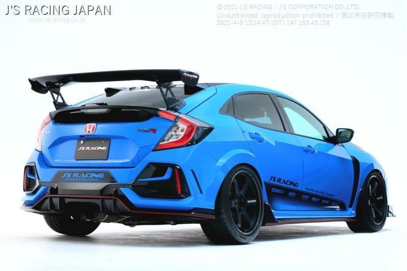Js Racing - 3D Gt-Wing Type1 Wet Carbon 1545 - Honda - Civic Type R FK8 - [variant sku] - RZCrewGarage