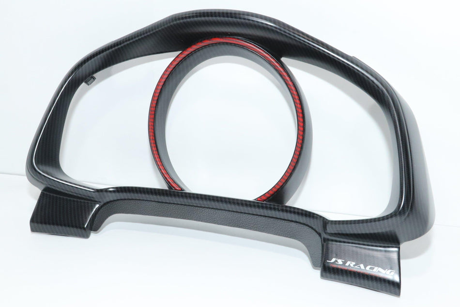 Js Racing - Carbon Meter Pannel - Honda Fit GK3/GK4/GK5/GK5/GK6 (2013-2017) - CMG-F5M-C - Rzcrewgarage