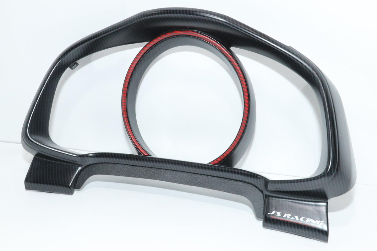 Js Racing - Carbon Meter Pannel - Honda Fit GK3/GK4/GK5/GK5/GK6 (2017-2021) - CMG-F5K-C - Rzcrewgarage