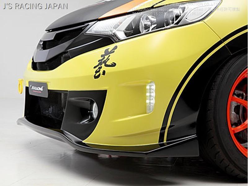 Js Racing - Front GT Bumper Spoiler TYPE-S - Honda - Fit-Jazz Hybrid GP5 - [variant sku] - RZCrewGarage