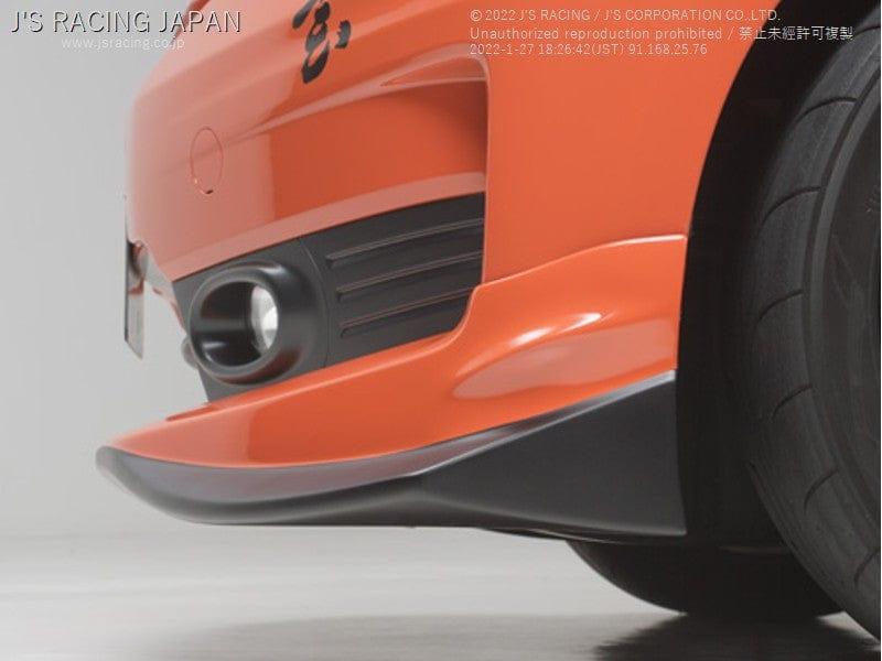 Js Racing - Front Wing Spoiler Type S FRP - Honda - Fit-Jazz GE8 - Default Title AH-F3K - Rzcrew Garage