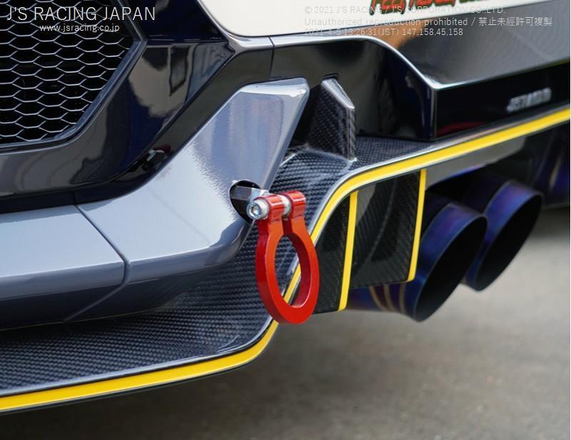 Js Racing - Rear Tow Hook - Honda - Civic Type R FK8 - KF-K8-R - Rzcrew Garage