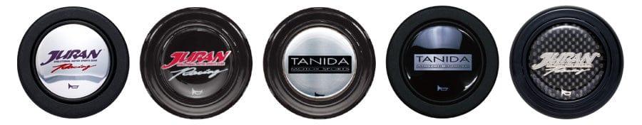 Juran horn button JURAN Racing black Horn Button - 355775-355775 - RZCrewGarage