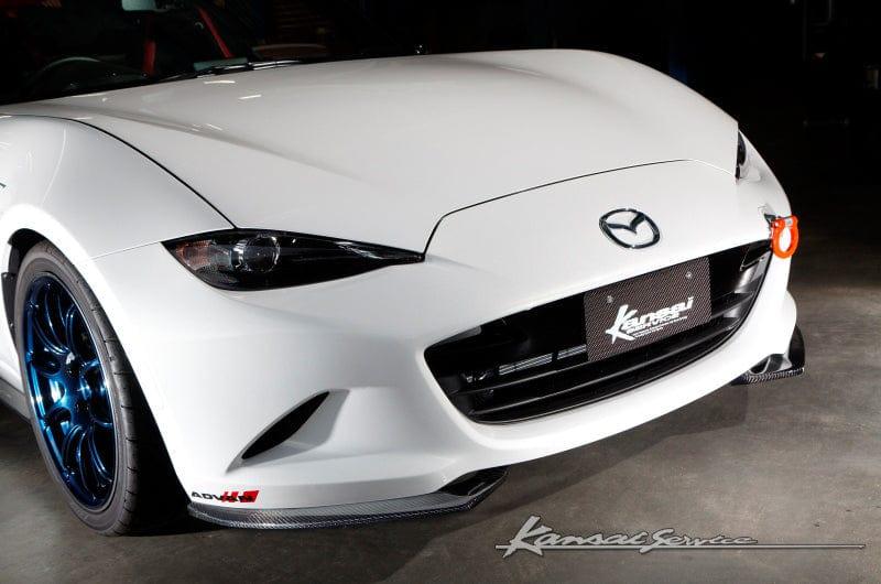 Kansai Service - Carbon Front Short Lip - Mazda - MX-5 Miata Roadster ND5RC - Default Title KAZ320 - Rzcrew Garage
