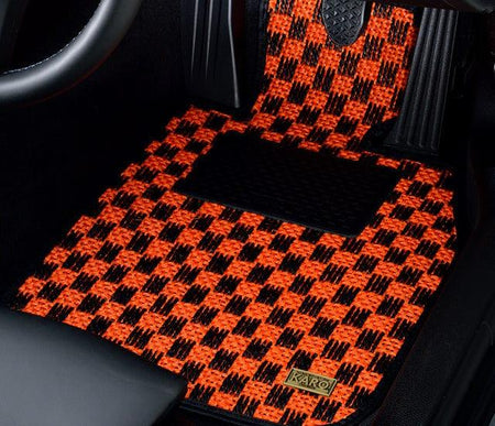 Karo - Sisal Floor Mat Set (K Hook) - Honda - Accord Euro R CL7 - 1764