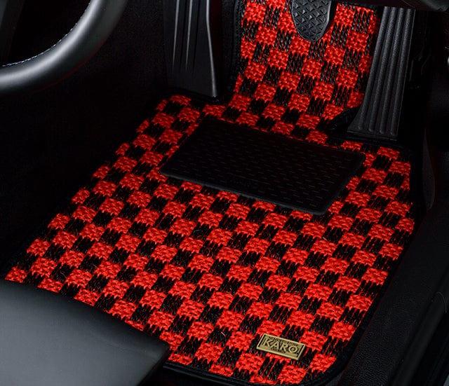 Karo - Sisal Floor Mat Set (K Hook) - Honda - Accord Euro R CL7 - 1764