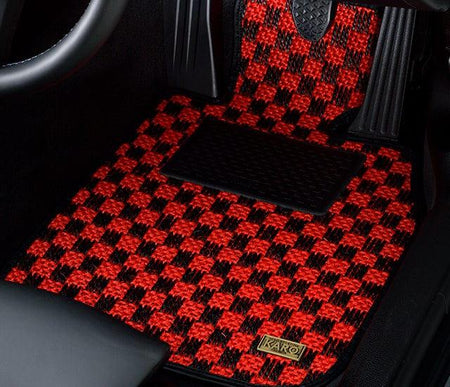 Karo - Sisal Floor Mat Set (K Hook) - Honda - Accord Euro R CL7 - 1764