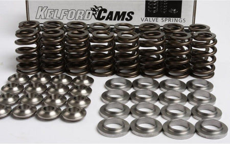 Kelford - KVS63-BTK-X - Premium Beehive spring, Ti retainer & locator set - Mitsubishi - 4G63T All - KVS63-BTK-X