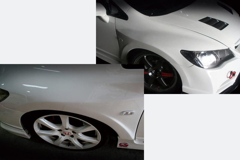 M and M Honda - Front Wide Fender Type Mr - Honda - Civic Type R FD2R - [variant sku] - RZCrewGarage