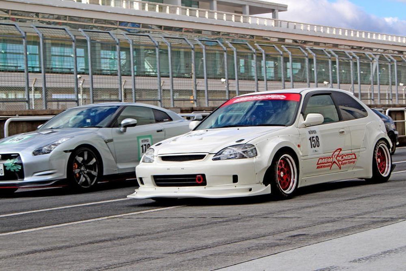 MandM Honda - Hyper Wide Body KIT Type MR01 - Honda - Civic EK Hatchback - 01010-EK9-MR01 - Rzcrew Garage