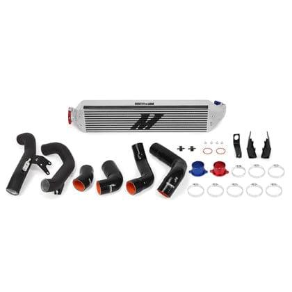 Mishimoto Mishimoto 2016+ Honda Civic 1.5T / 2017+ Honda Civic Si Silver Intercooler Kit w/Black Pipes - Honda - Civic Sedan FC1