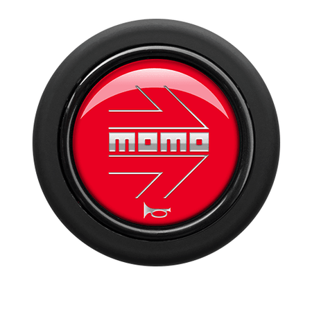Momo Arrow Red Horn Button - HB-19-HB-19 - RZCrewGarage