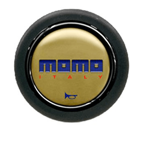 Momo Matt Gold Horn Button - HB-LEARS02-HB-LEARS02 - RZCrewGarage