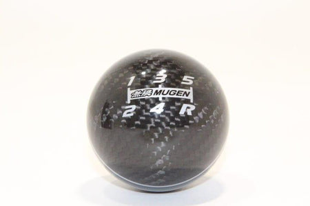 Mugen 5sp MT Carbon Shift Knob with Black Band-54102-XLT-K3S0-BK - Rzcrewgarage