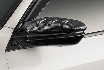 Mugen - Carbon Door Mirror Cover Set - Honda - Civic Type R FK8 -  76205-XNL-K0S0 - Rzcrew Garage