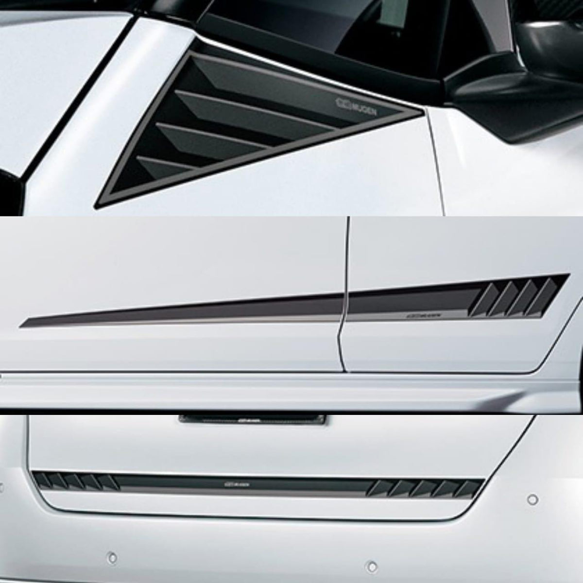 Mugen - Dash Body Decal Set - Honda - Fit-Jazz GR1/2/3/4 - 61300-XNN-K0S0 - 61300-XNN-K0S0 - Rzcrew Garage
