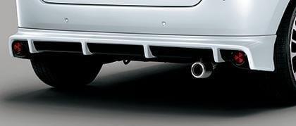 Mugen - Dash Rear Under Spoiler (Unpainted) - Honda - Fit-Jazz GR1/2/3/4 - 84112-XNN-K0S0-ZZ - 84112-XNN-K0S0-ZZ - Rzcrew Garage
