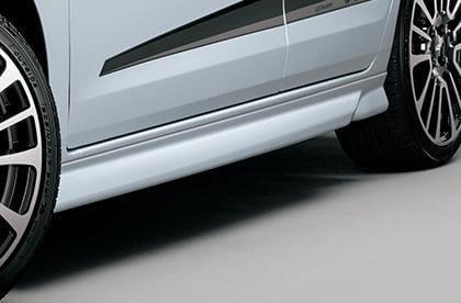 Mugen - Dash Side skirt (Painted) - Honda - Fit-Jazz GR1/2/3/4 - 70219-XNN-K1S0-.. - 70219-XNN-K1S0-.. - Rzcrew Garage