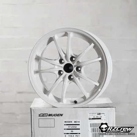 Mugen MC10 - 17x8 J ET: 45 (White) - 5x114-3 - 42700-MC10-780W-45