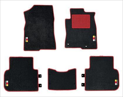 Mugen - Sport Mats ( Black) - Honda - Civic Type R FL5 - 08P15-XNR-K0S0-RD - Rzcrew Garage