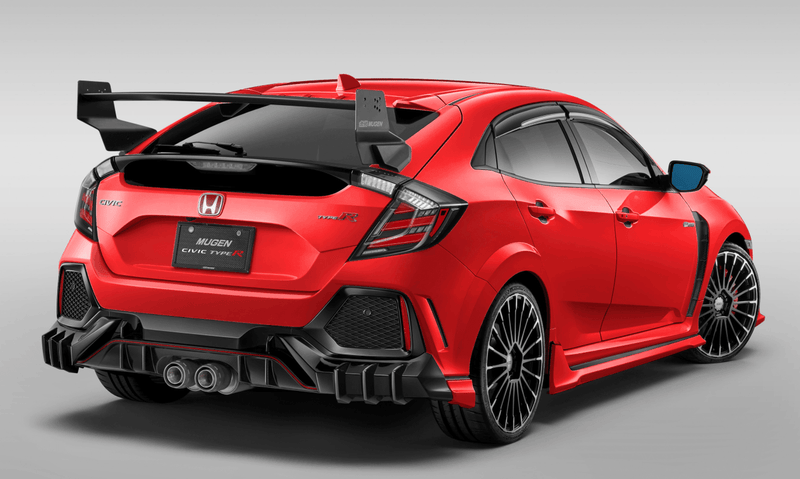 Mugen - Wing Spoiler FRP (Unpainted) - Honda - Civic Type R FK8 - 84112-XNCF-K0S0 - Rzcrew Garage