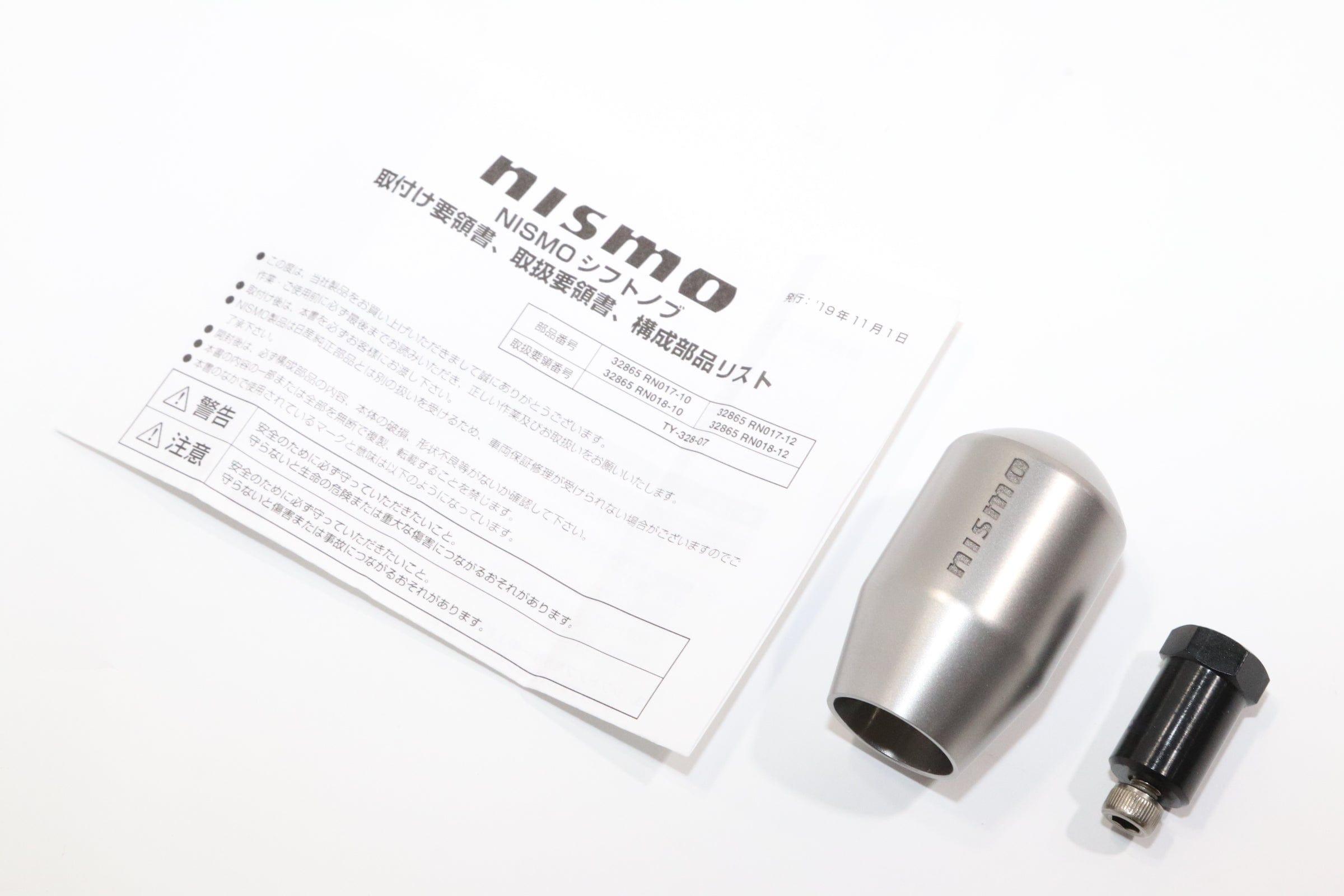 Nismo - GT500 TITANIUM Shift knob - M10 Thread-32865-RN017-10 - Rzcrewgarage