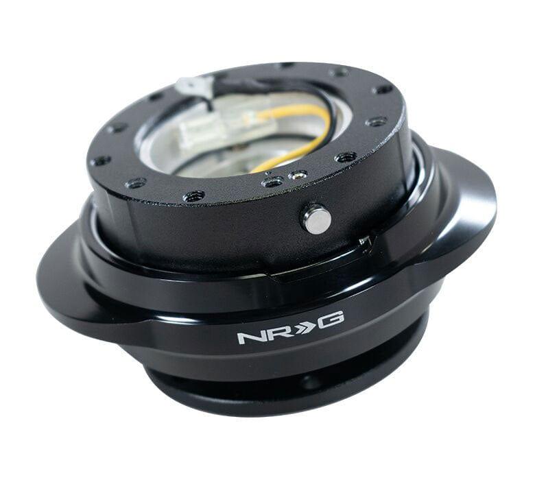 NRG - Quick Release Gen 2.2 - Black Body / Shinny Black Oval Ring