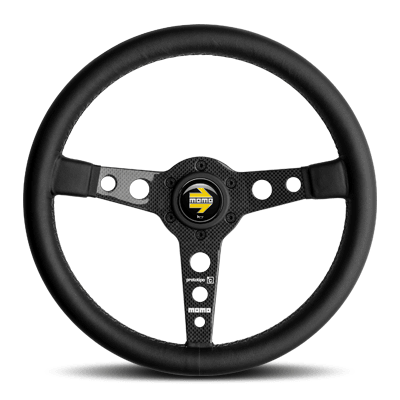 Momo - Prototipo 6C Steering Wheels - 3 Spokes Leather - 38mm Dish-P-3 - RZCrewGarage