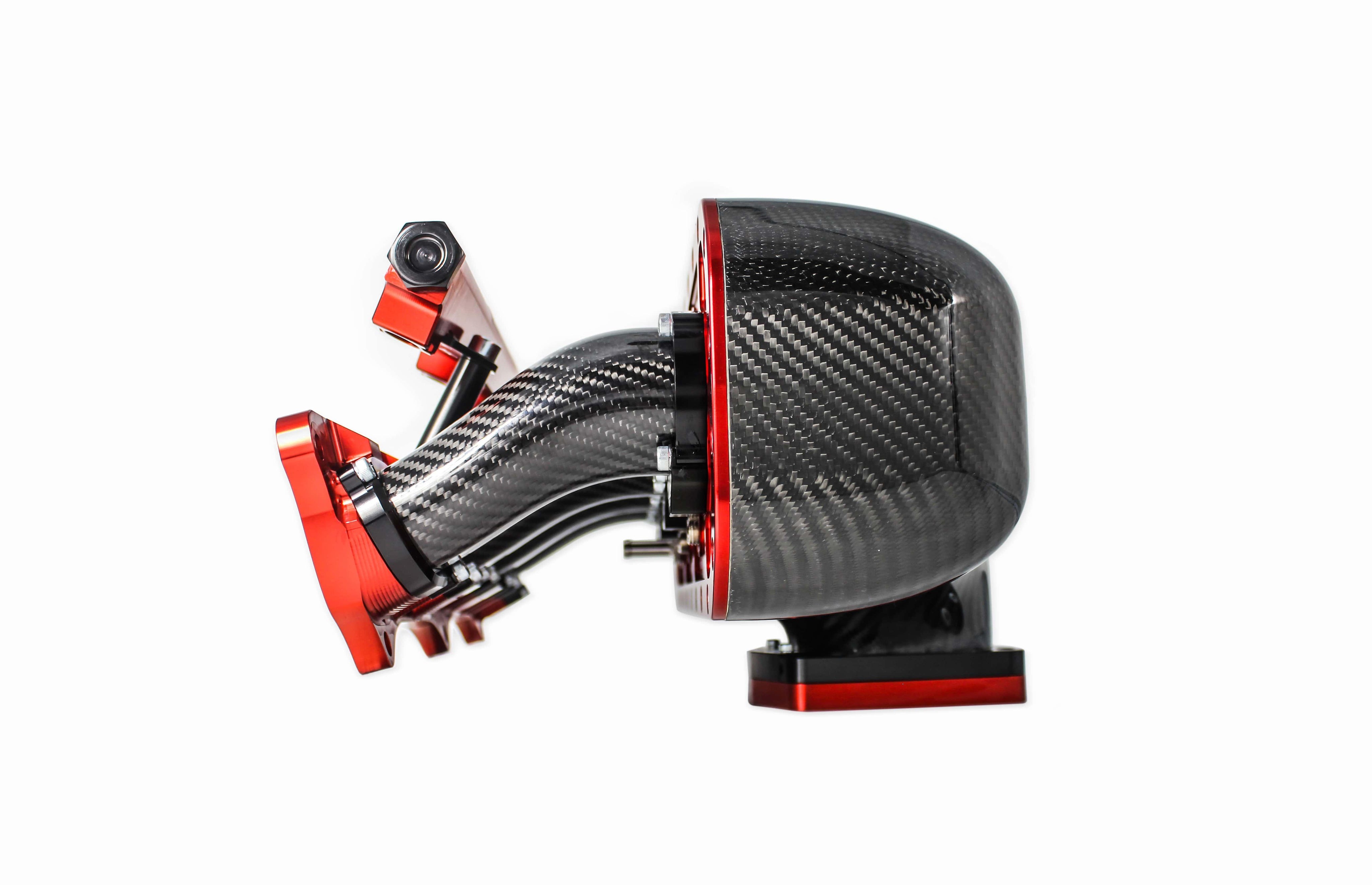 Pracworks Carbon Center Feed intake Manifold - Honda - Civic Type R - FD2R - [variant sku] - RZCrewGarage