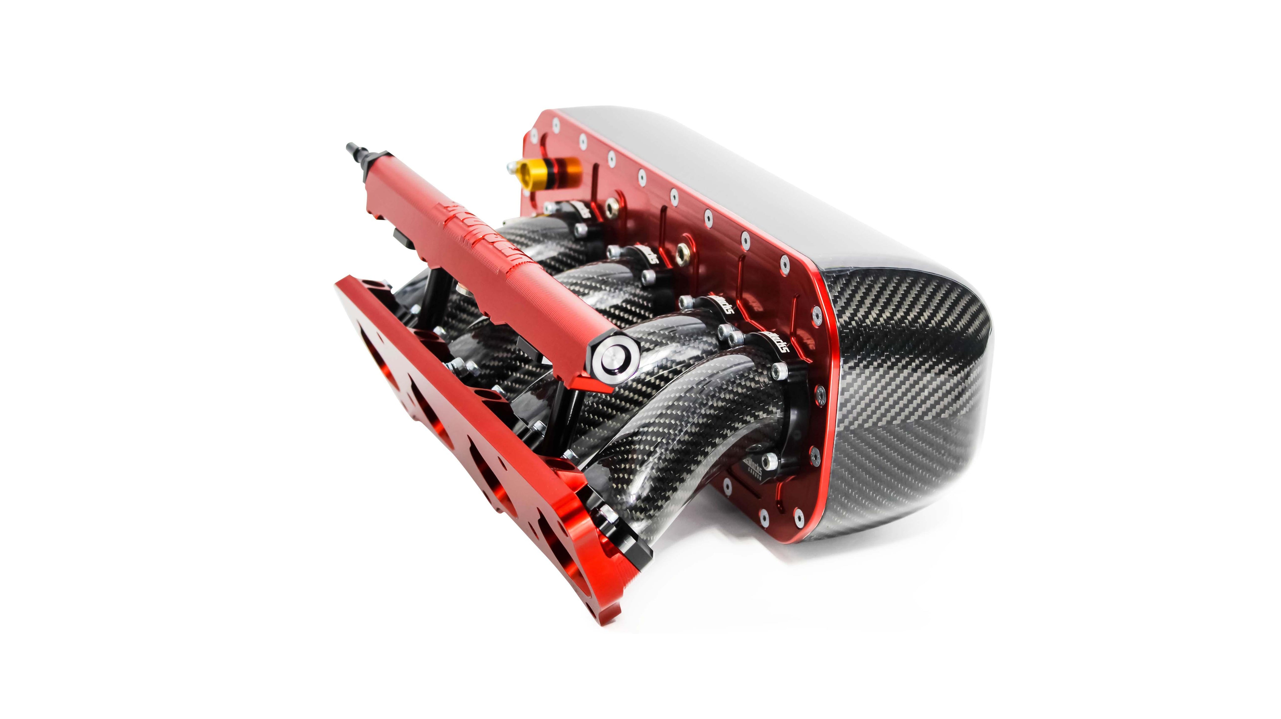 Pracworks Carbon Lowered Intake Manifold 20° Plenum - Honda - Civic - EK(All) - [variant sku] - RZCrewGarage