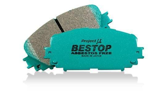 Project Mu - Bestop Rear Brake Pads - Subaru Legacy Touring Wagon Brighton220 BF7 Applied B (1992-1993) - R914_Type_Bestop - Rzcrewgarage