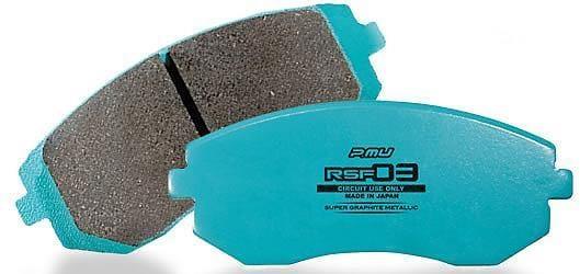Project Mu - RSF03 Front Brake Pads - Subaru BRZ ZC6 Applied  A-E (2012-2017) - F139_Type_RSF05 - Rzcrewgarage