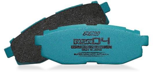 Project Mu - RSR04 Rear Brake Pads - Subaru BRZ ZC6 Applied  A-E (2012-2017) - R139_Type_RSR04 - Rzcrewgarage