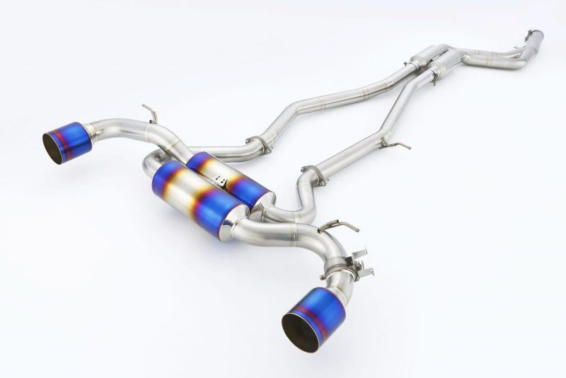 R1 Titan - Extra stti Gold Ring Titanium exhaust system - Toyota - Supra A90 MK5 SZ/RZ/GR - 4580506112705-SC-A