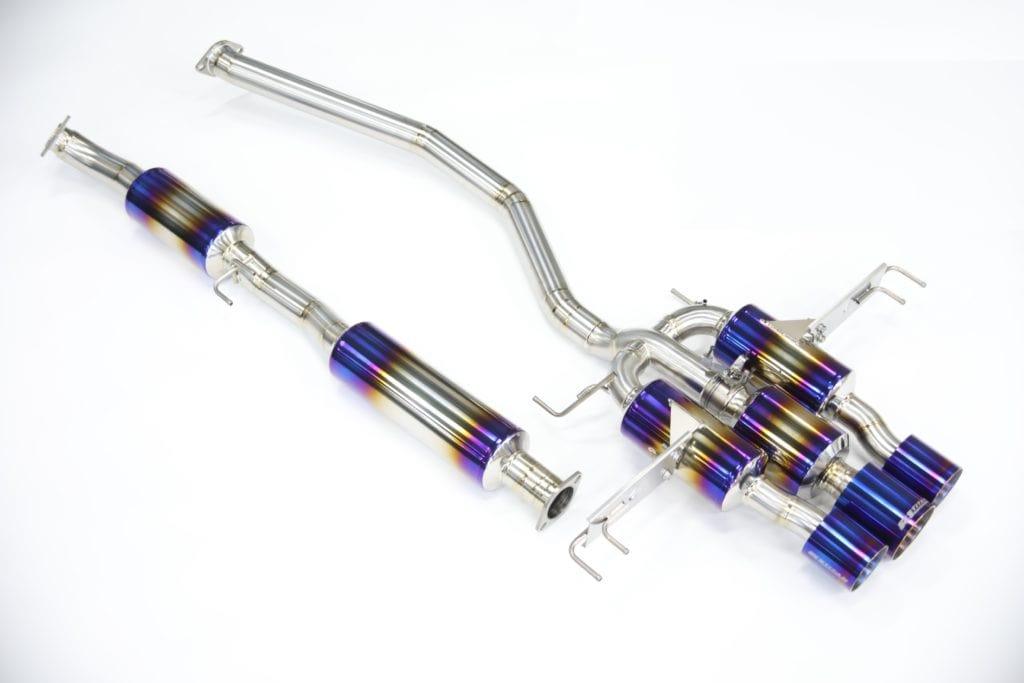 R1 Titan - R1TITAN EXTRA Titanium exhaust system - Honda - Civic Type R FL5 - R1TITAN EXTRA-NS-A