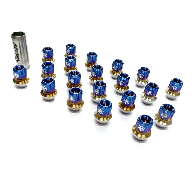 Rzcrew Racing - 2022 Limited Edition Burnt Titanium Lock Nut - M12x1.5 - Set of 20 - [variant sku] - RZCrewGarage
