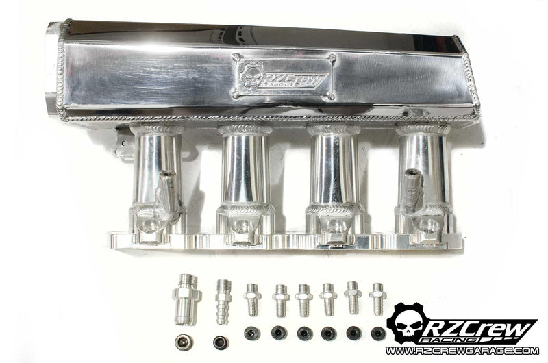 Rzcrew Racing - Airstream Intake Manifold - Honda - CR-X Civic EF/ED (ZC/D16A9)-AIR-H-D16A9